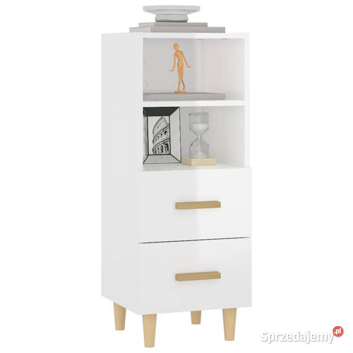 Szafka biała połysk 345x34x90 materiał Warszawa sprzedam