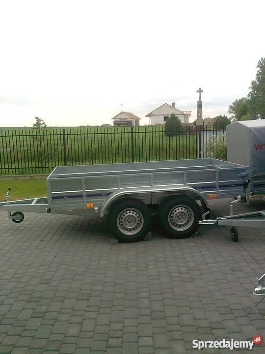 PRZYCZEPA 250x125x40 GARWOLIN towarowe Górzno
