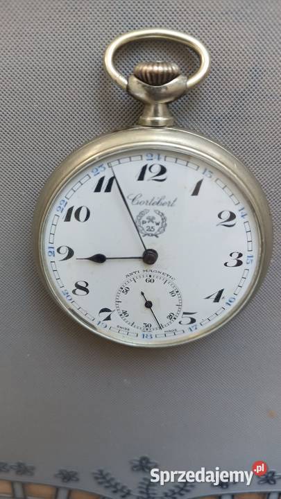 Szwajcarski Zegarek Kieszonkowy CORTEBERT