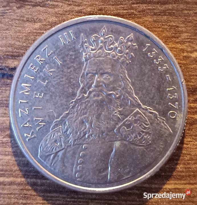 Moneta 100 Kazimierz III Wielki 1987 Zbylitowska Góra sprzedam