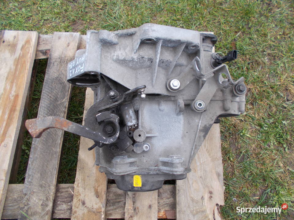 vw FOX 12 8v 05r skrzynia biegów HUY 02T301103L Skrzynie biegów manualne Zamość