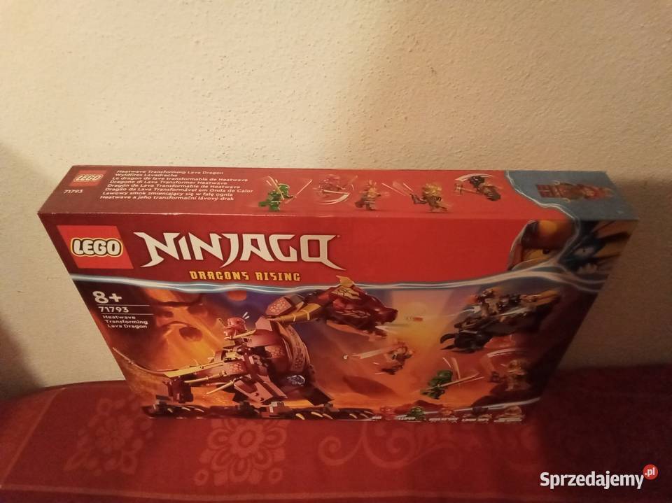 Lego Ninjago 71793 lawowy smok zmieniający się w Klocki Warszawa