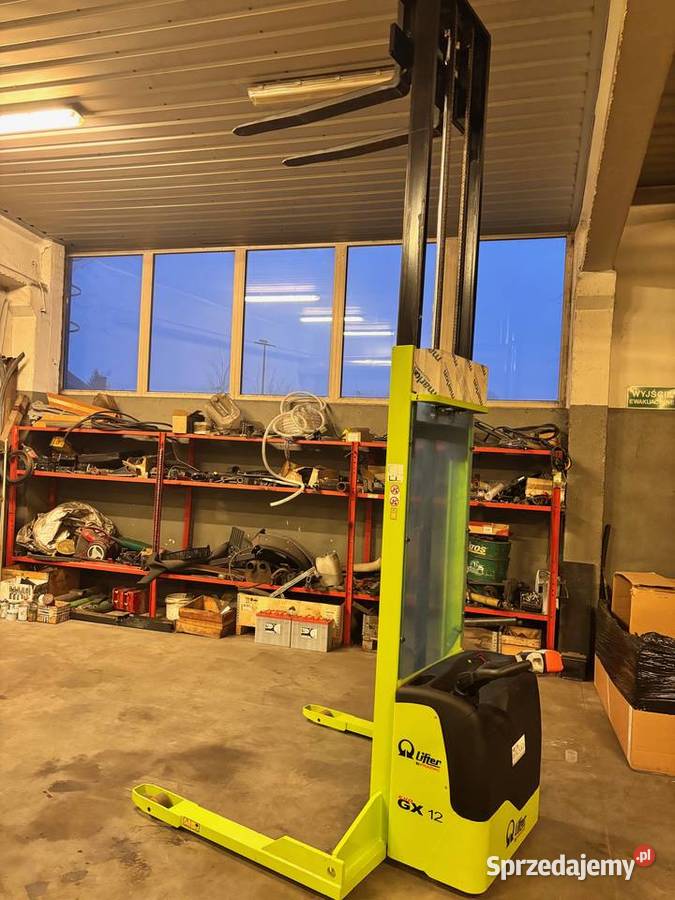 Elektryczna układarka Włoska Pramac GX 1235 EVO Magazynowanie