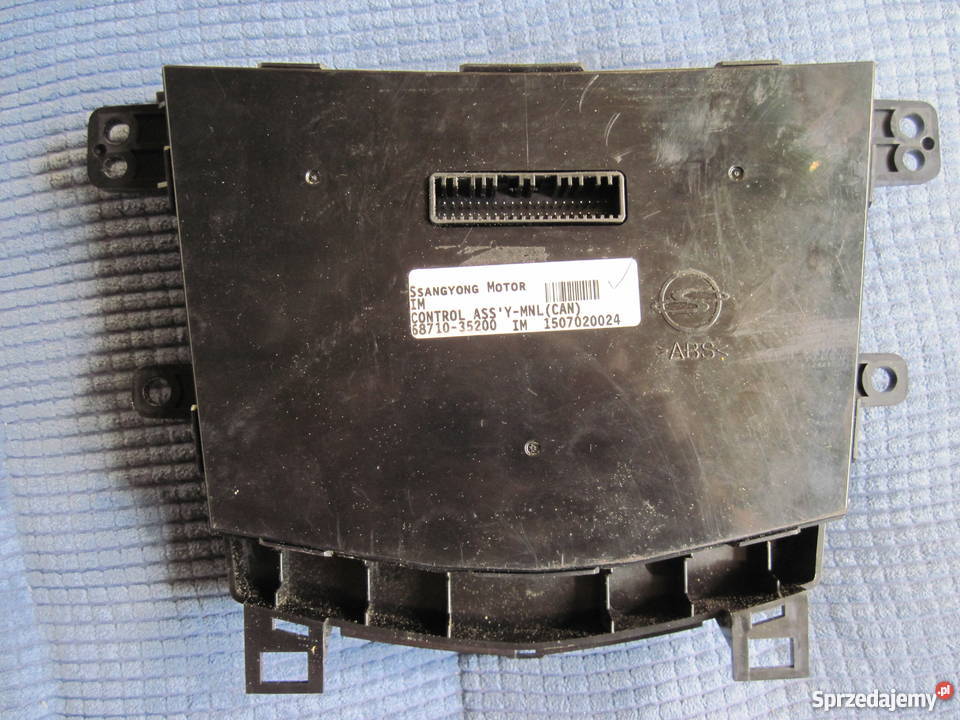 Panel sterowania Ssang yung Ruda Śląska