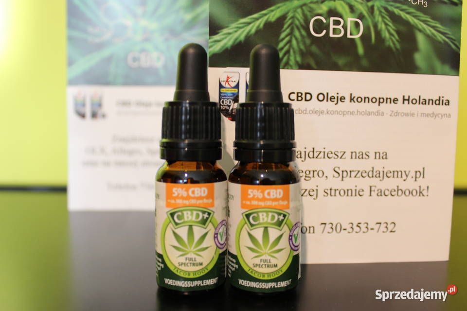 Jacob Hooy CBD Olejek 5 10ml HOLENDERSKI sprzedam
