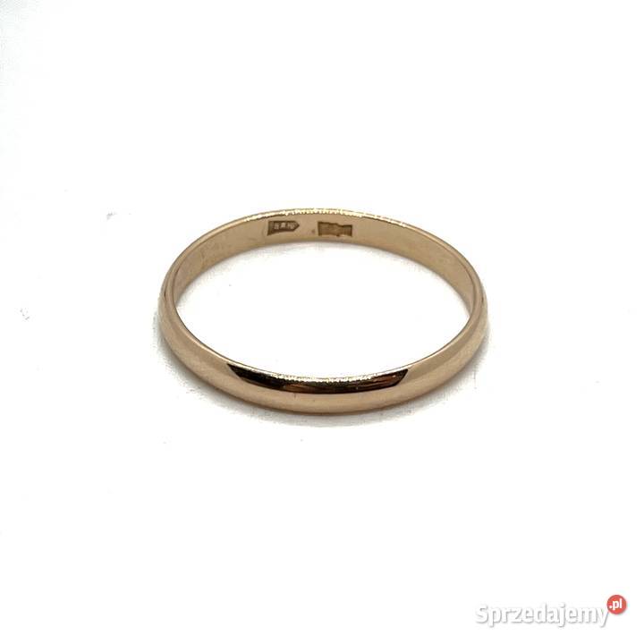 Złota Obrączka Próby 583 241g Rozmiar 28 złoto sprzedam