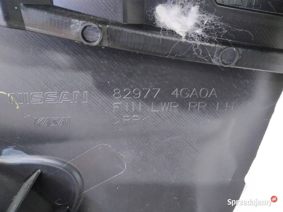 TAPICERKA BOCZEK LEWY TYŁ Infiniti Q50 I 2013 Tapicerki samochodowe sprzedam