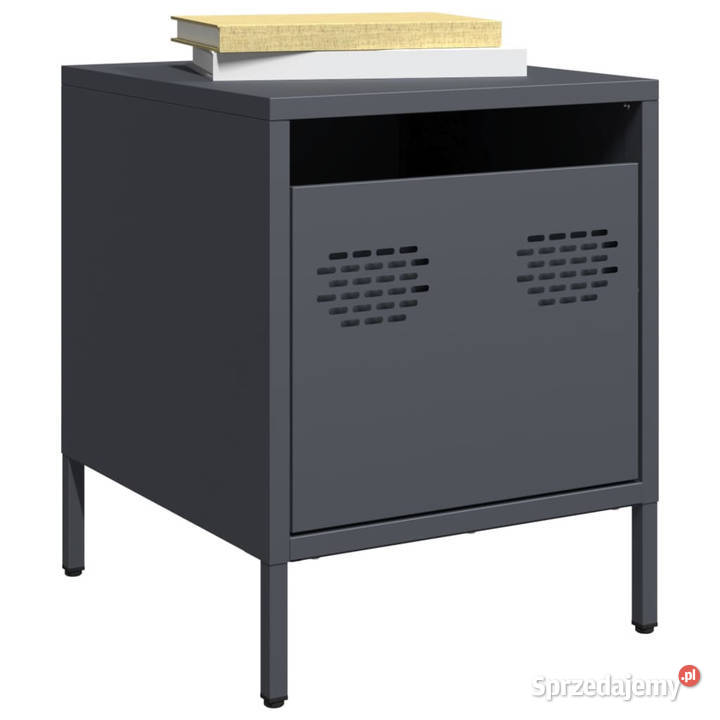 Szafka nocna antracytowa 35x39x435 stal WM851248 Warszawa