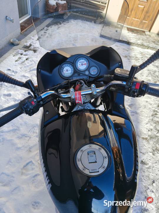 Yamaha TDM 850 pomorskie Trąbki Wielkie