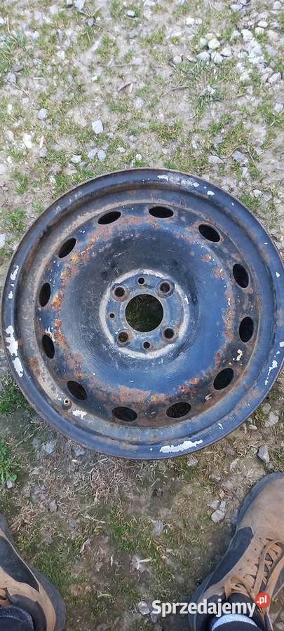 Felgi stalowe 15 4x98 lubelskie Pilaszkowice Pierwsze