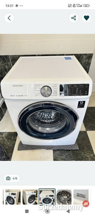 Pralka Samsung Qdrive ecobuble 9 WW90M644OBWEO wolnostojące Warszawa