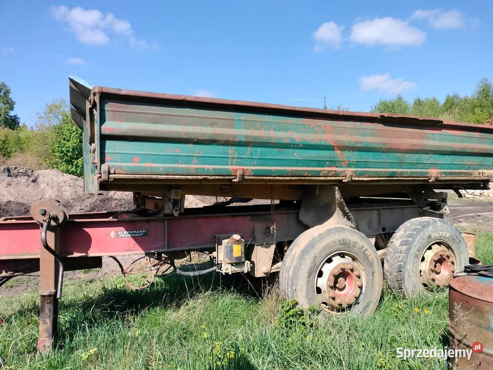 Przyczepa / Wywrotka na trzy strony, tandem