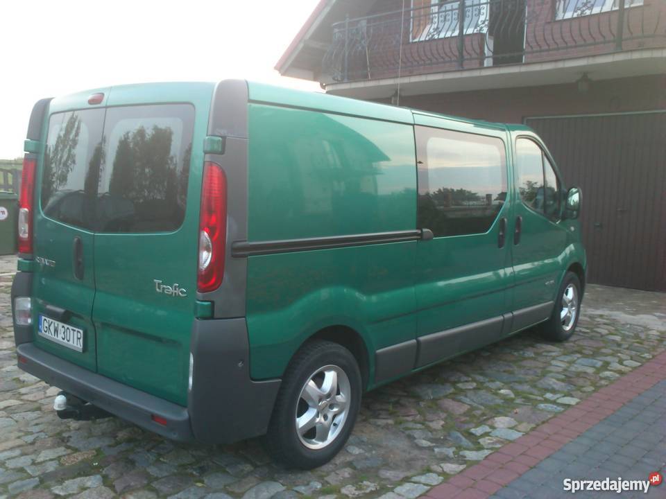 Renault Trafic maxi 25 dCI L2H1P2 diesel pomorskie Prabuty
