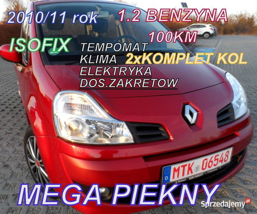 Renault Modus 12100 Mega 143244km