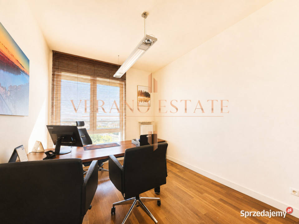 REPREZENTACYJNE BIURO Z WIDOKIEM BALKON 14m2 77.5m2 Warszawa