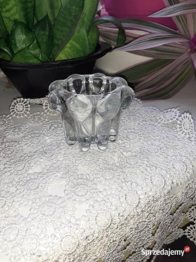 Kryształowy świecznik Reims Francja Ząbkowice śląskie