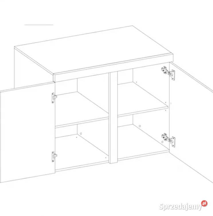 Nowa komoda Rumba biała małopolskie Kraków sprzedam