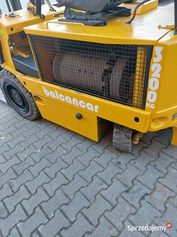 Wózek widłowy bułgar balkancar 32 tony udźwigu Sieradz