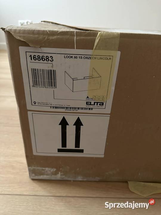 Elita Look Orzech Lincoln Szafka Z Umywalką Gdynia