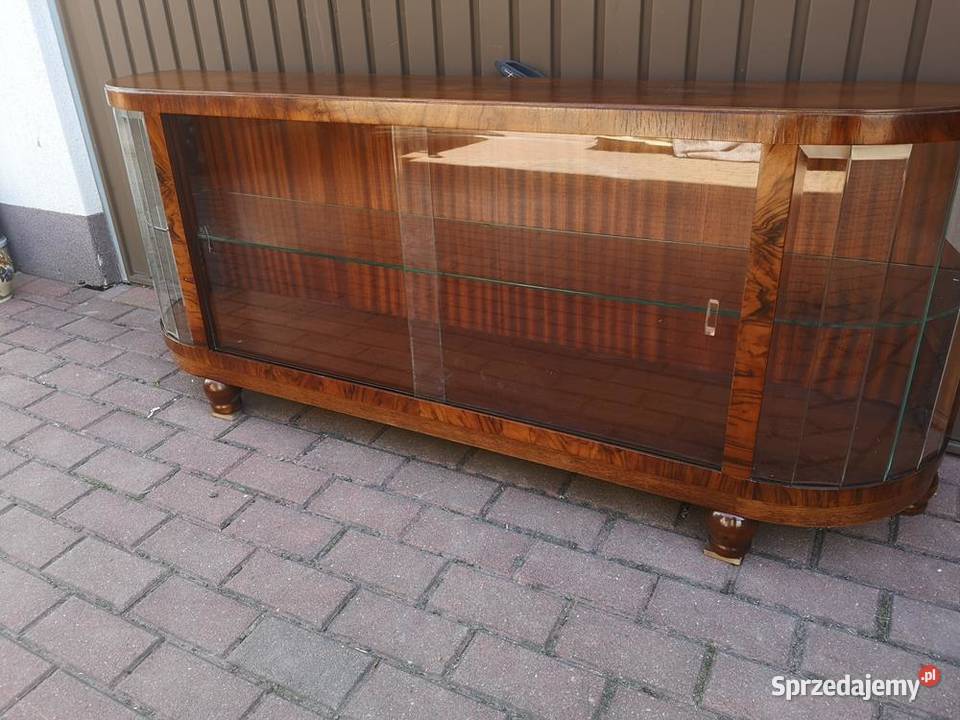 Komoda ARTDECO Orzech Niska RTV 158 Stara Antyk
