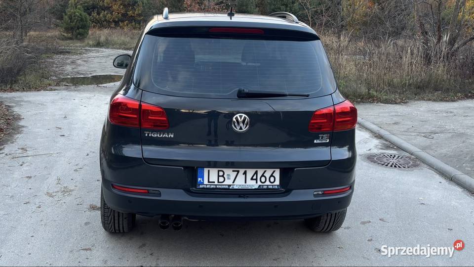 Tiguan 14 TSI 122 2016 95 przebiegu bezwypadkowy Zarejestrowany w Polsce lubelskie Biała Podlaska sprzedam
