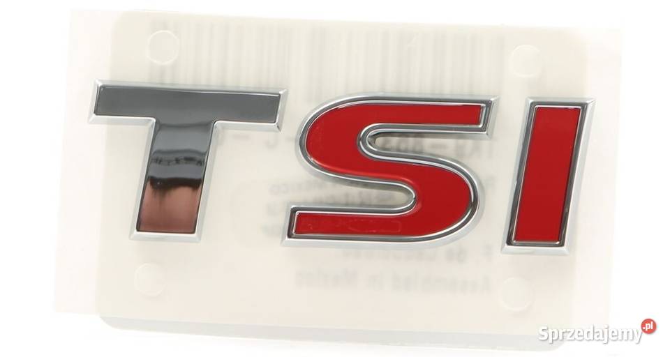 NOWY mały emblemat TSI przyklejany znaczek logo Zamość