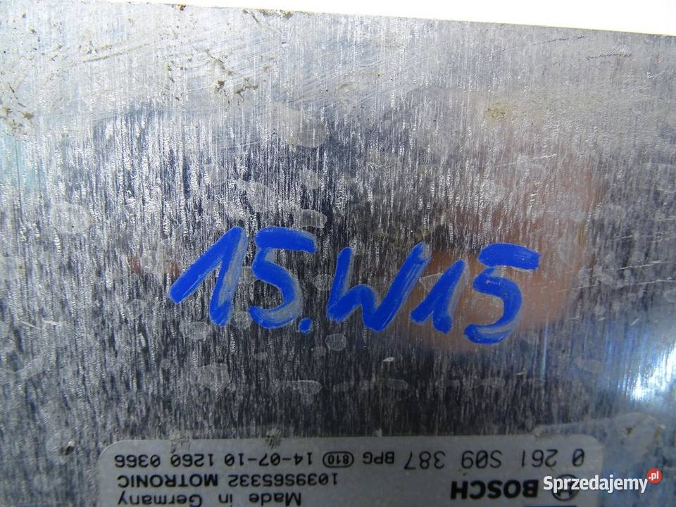 MODUŁ STEROWNIK SILNIKA 04E907309AC 14 TSI VW Komputery