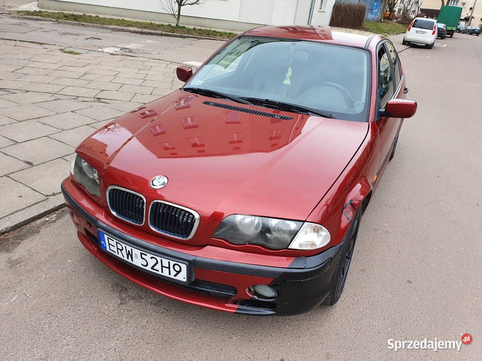BMW E46 Sedan 1.9 GAZ Sek. Skóry Grzane Sportsitze Łódź