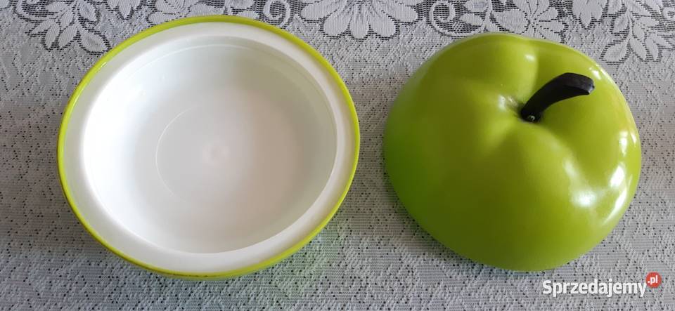 Plastikowe jabłko pojemnik na lód schowek z Pruszków