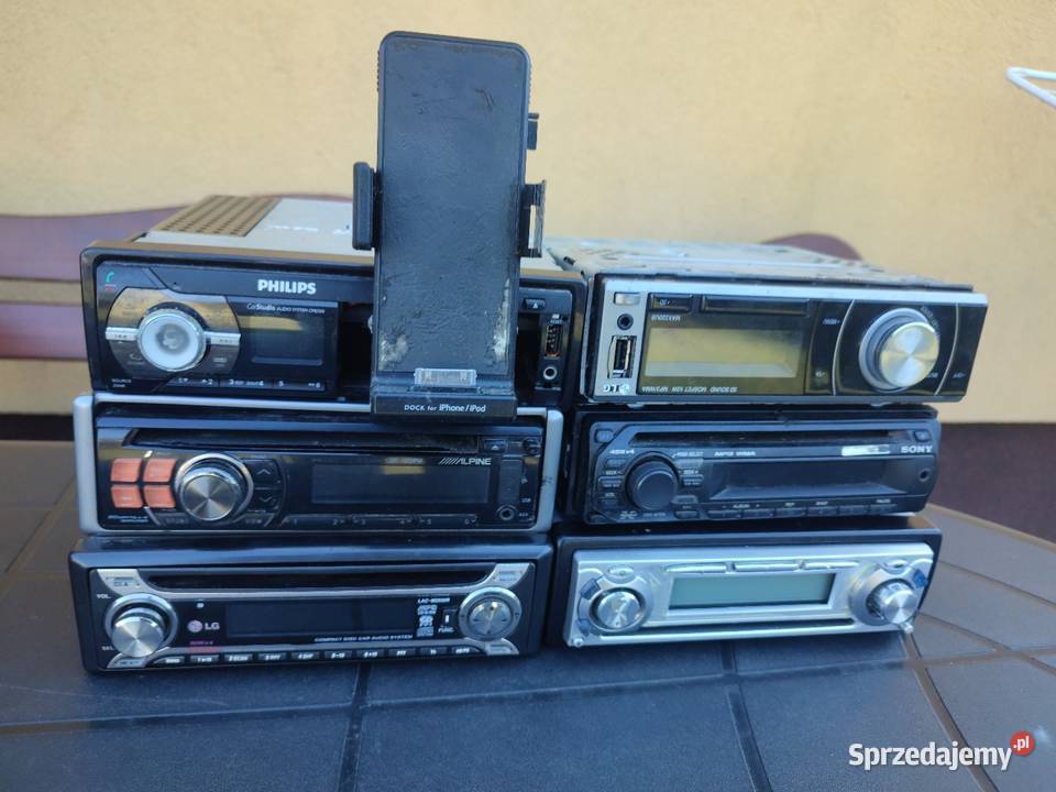 Radia samochodowe CD MP3 USB AUX wzmacniacz JBL Góra Kalwaria
