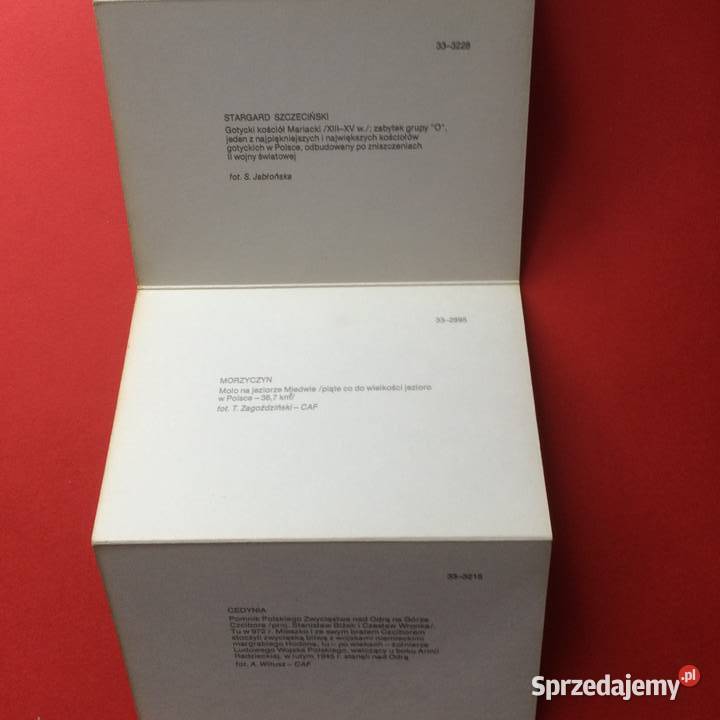 1569 Zestaw Widokówek Ziemii Szczecińskiej Szczecin