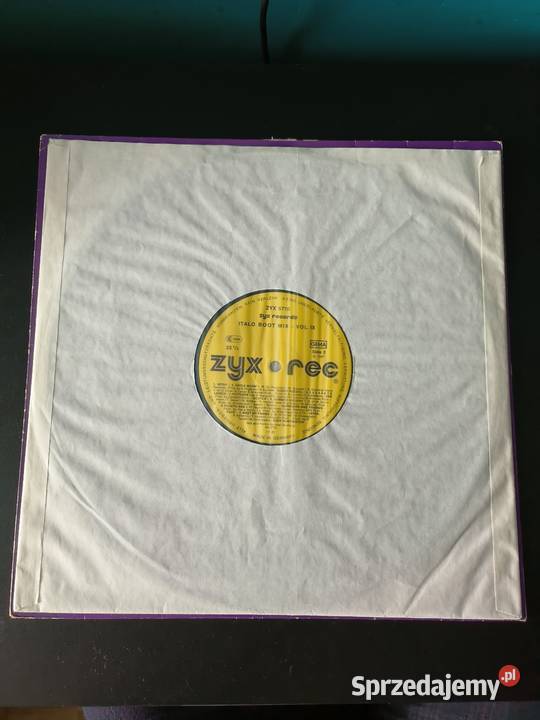 Italo Boot Mix Vol9 Vinyl 12 ZYX 1987 Tychy