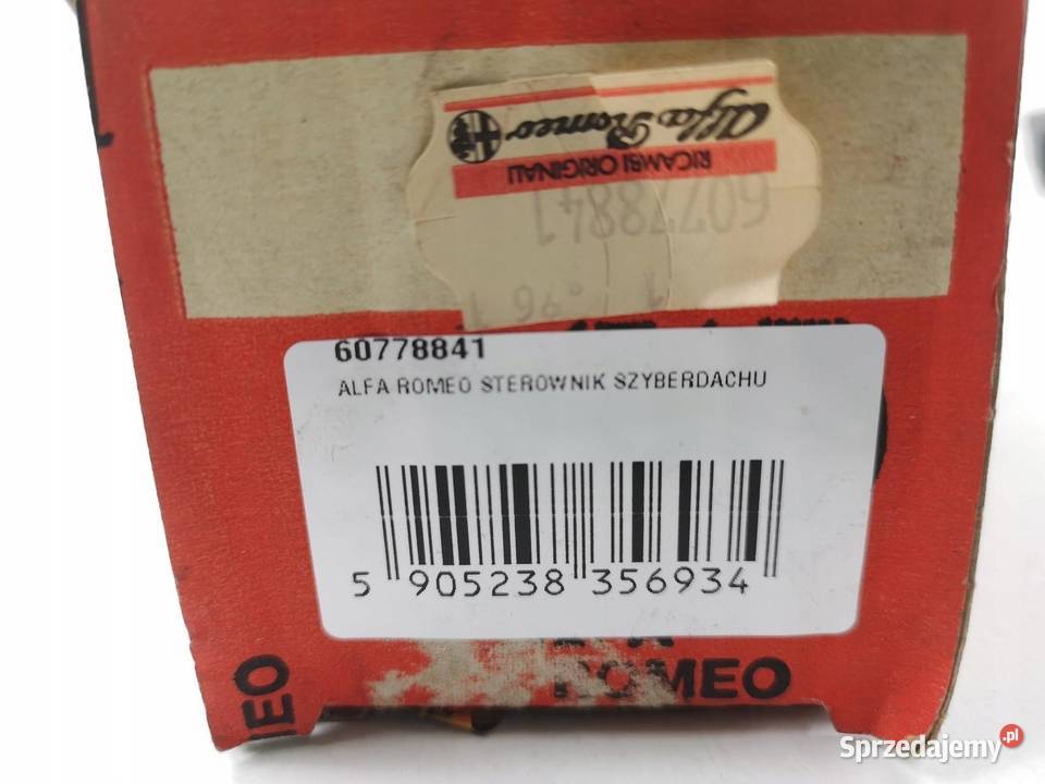 STEROWNIK SZYBERDACHU ALFA ROMEO 145 146 ORI OE osobowe sprzedam