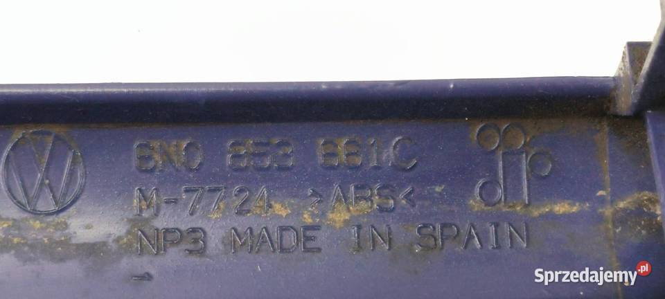 GRILL ATRAPA VOLKSWAGEN POLO III 6N 6N0853661C osobowe Lipno