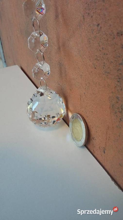 Kryształek koralik do lampy PRZEZROCZYSTY KULKA Oświetlenie Warszawa