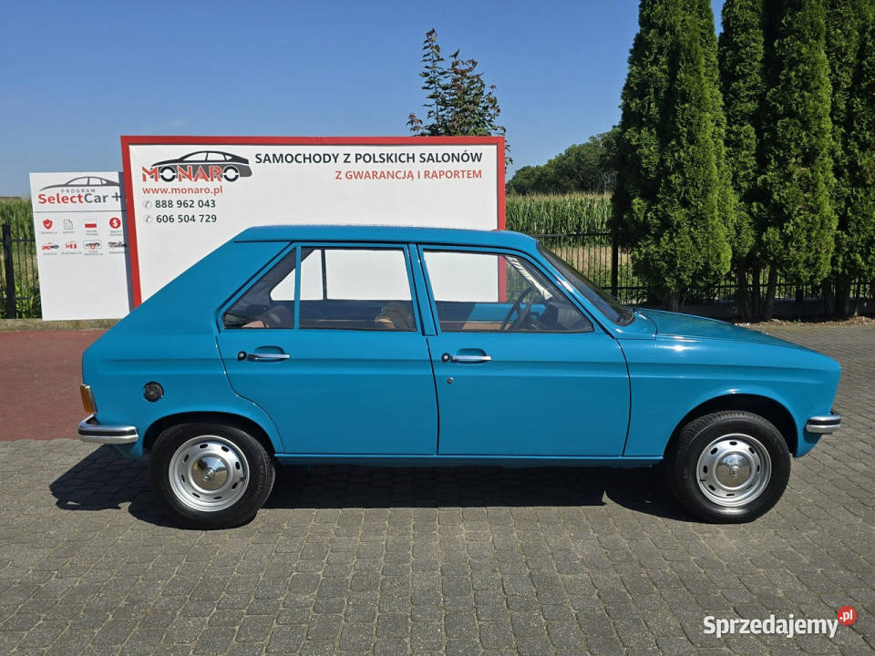 Peugeot 104 Wersja GL Pojazd Zabytkowy 1977 97000km 104 Motoryzacja