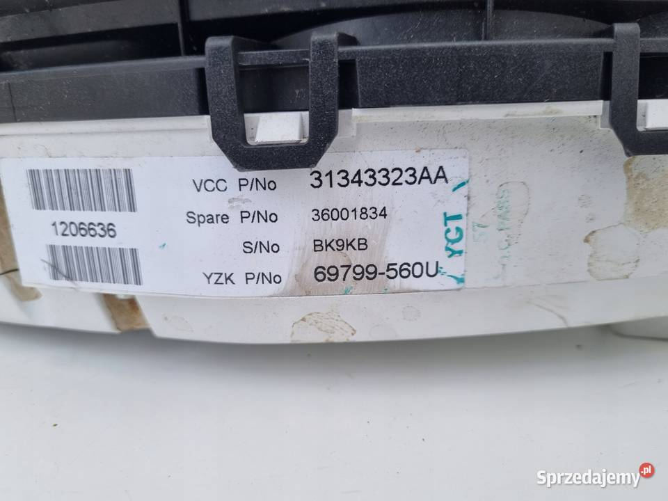Volvo S60 II V60 I 20 D diesel LICZNIK ZEGARY Janów