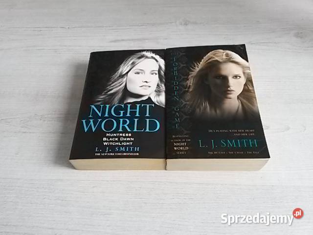 L J Smith Night world Forbidden Game ksiazki