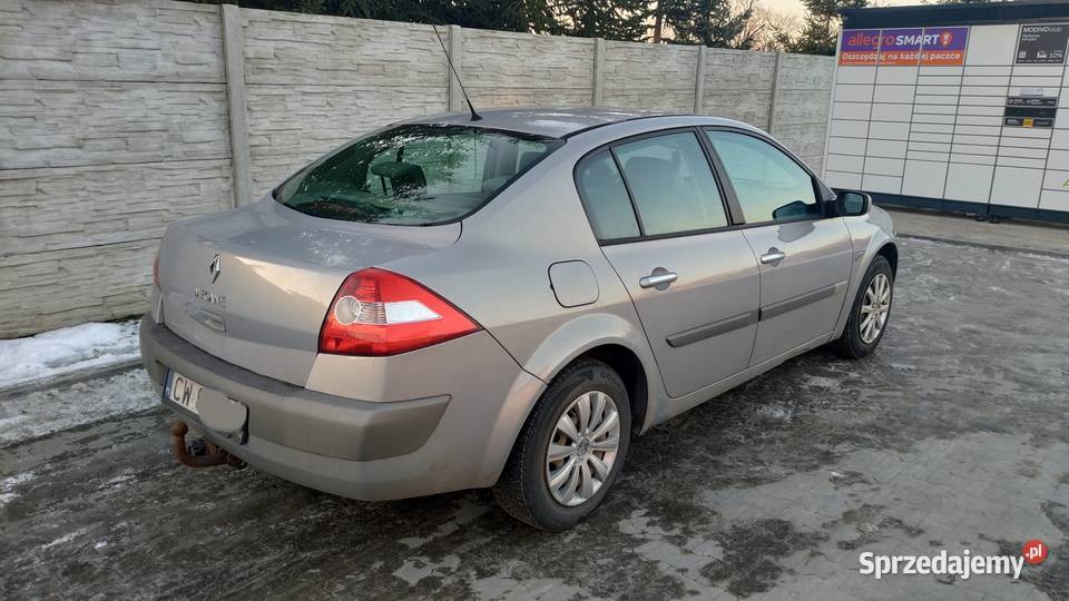 Renault Megane 2 16 benzyna LPG 2004r Sedan kujawsko-pomorskie