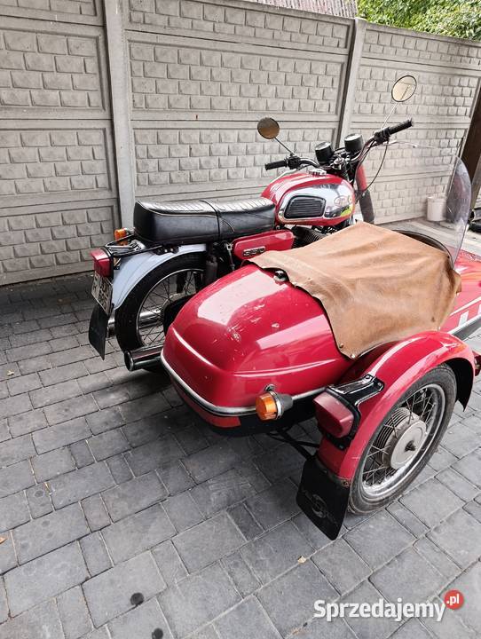 Jawa 350 634 z wózkiem bocznym Parczew