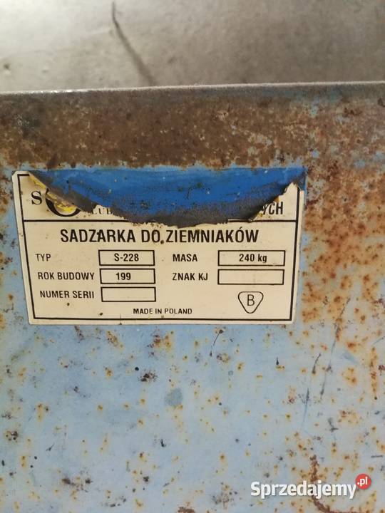 Sadzarka polska sprawna Działdowo