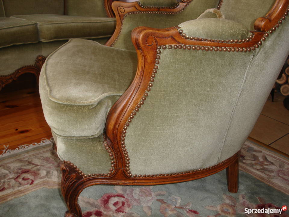 Wypoczynek komplet stylowy ludwik ludwikowski Golina