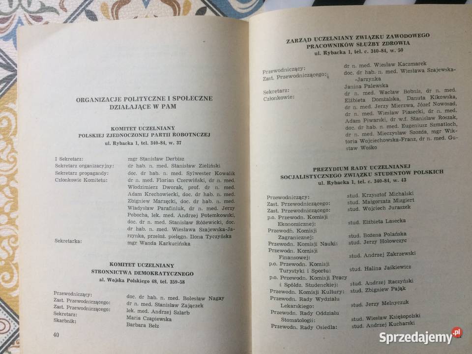 3760 Skład Osobowy Pom Akademii Medycznej Na Szczecin