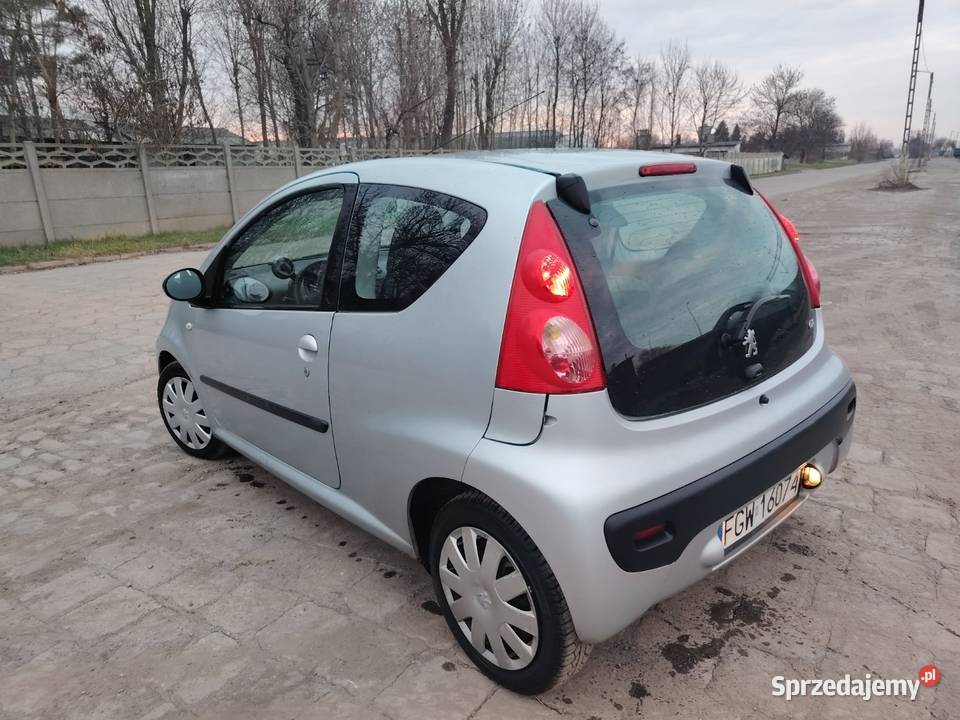 Peugeot automat nieuszkodzony 107 wielkopolskie Krotoszyn