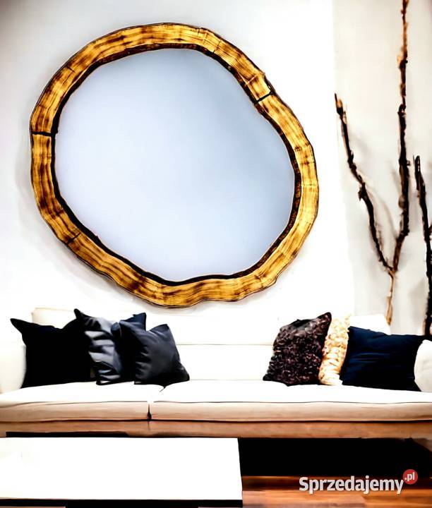 nowoczesna łazienka LUSTRA okrągłe dekoracyjne z Rzeszów