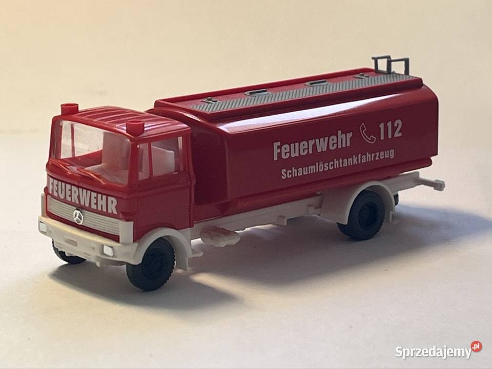 Kolekcjonerski zestaw aut straż pożarna Grupa