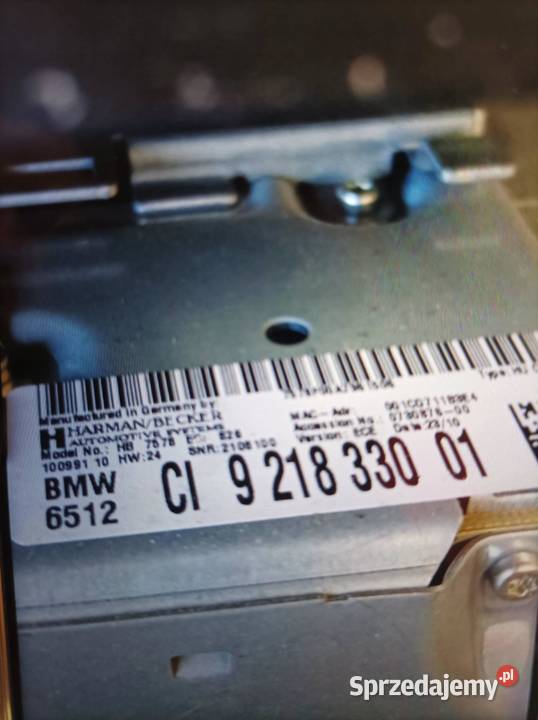 RADIO FABRYCZNE 921833001 Bmw Seria 3 V 20052012 świętokrzyskie