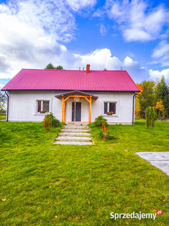 siedlisko dom na wsi lesie cisza 3000 m2 utwardzona Stryjkowo