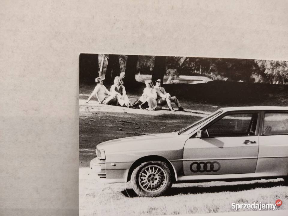Pocztówka widokówka Audi quattro Głuchołazy