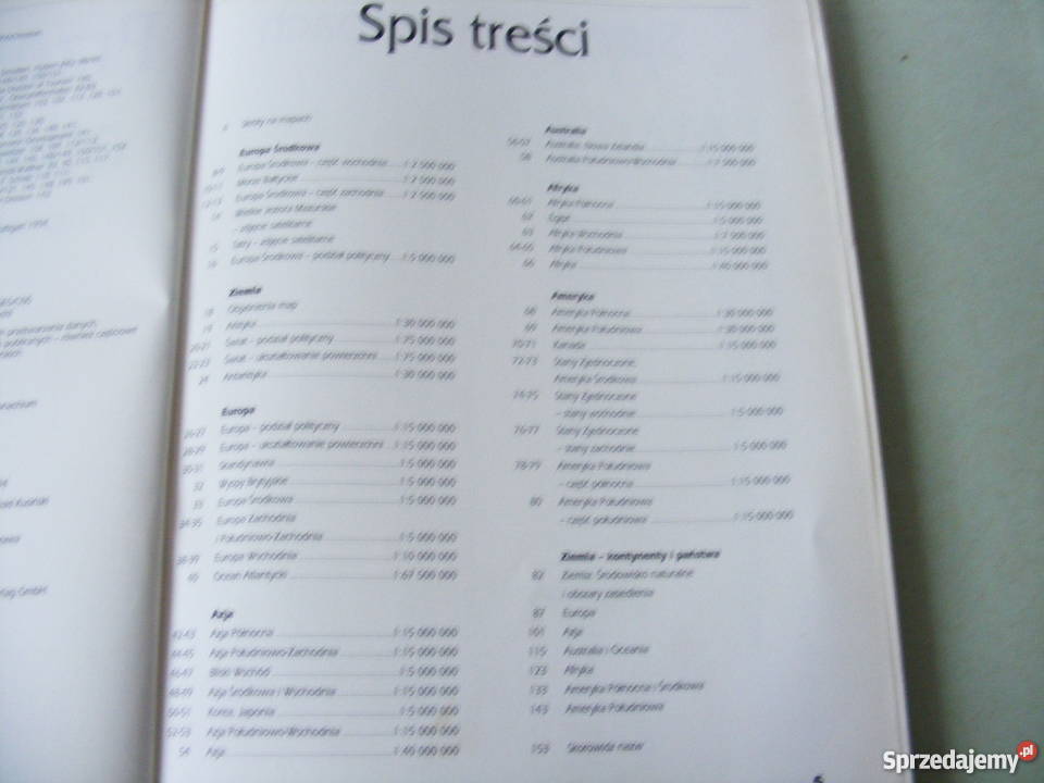 Przeglądowy atlas Świata geografia, geologia, turystyka dolnośląskie Oborniki Śląskie